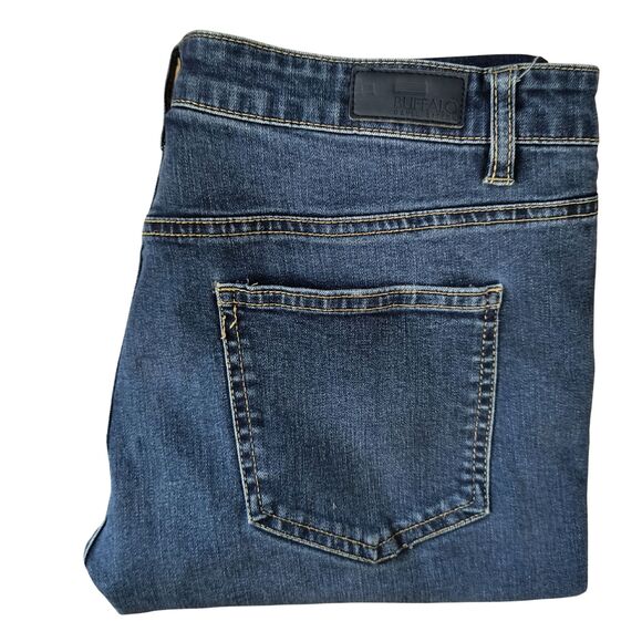 Buffalo David Bitton Francesca Mid Rise Skinny Stretch Jeans 12/32 Blue 33x30 - Picture 3 of 6